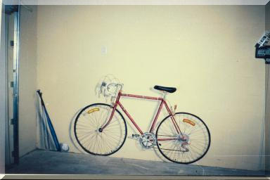 trompe l'oeil bike