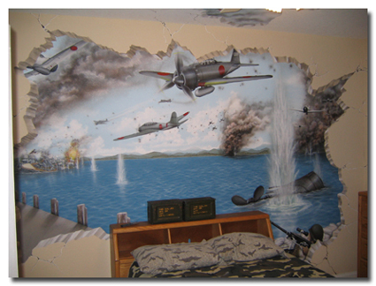 Painting  Kids Room on Rooms With Murals   Creative Kids Rooms Painted By Art Effects