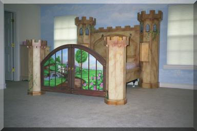 Art Effects' castle bed