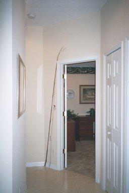 trompe l'oeil fishing pole