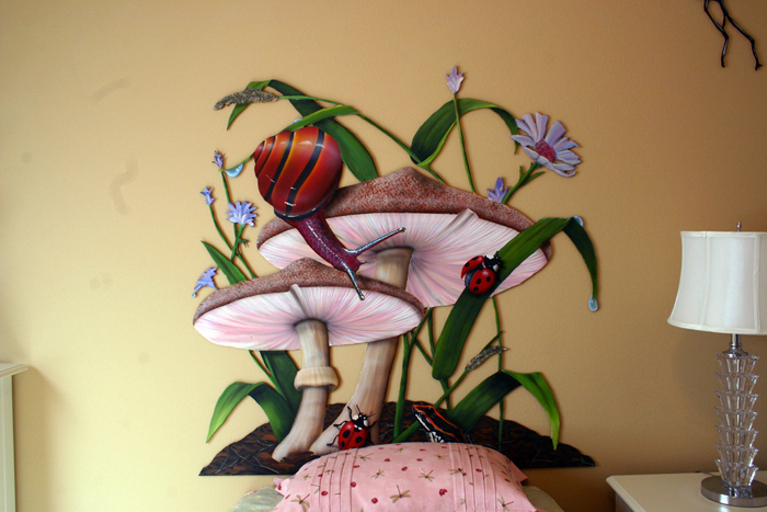 giant snail headboard