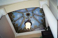 stain glass ceiling
