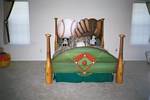 Hand Painted and custom made...BaseBall Bed