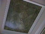 finsihed faux marble foyer ceiling
