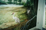 SandHill Cranes mural