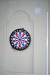 trompe l'oeil dartboard