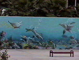 underwater mural