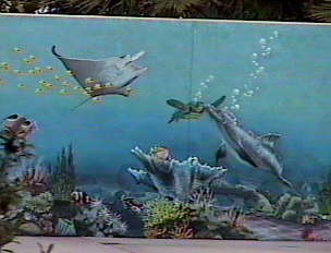 underwater mural